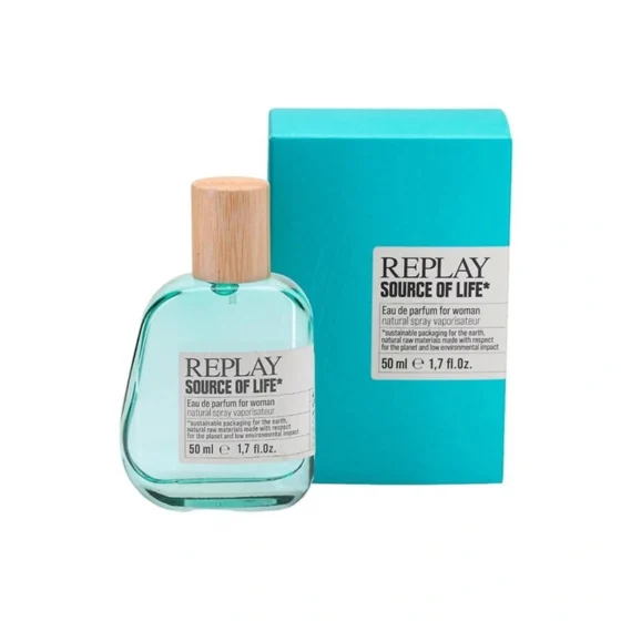 Perfume Feminino Replay Source Of Life EDP 100 ml