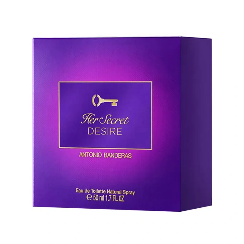Perfume Feminino Antonio Banderas Her Secret DESIRE EDT 50 ml - Imagem 3