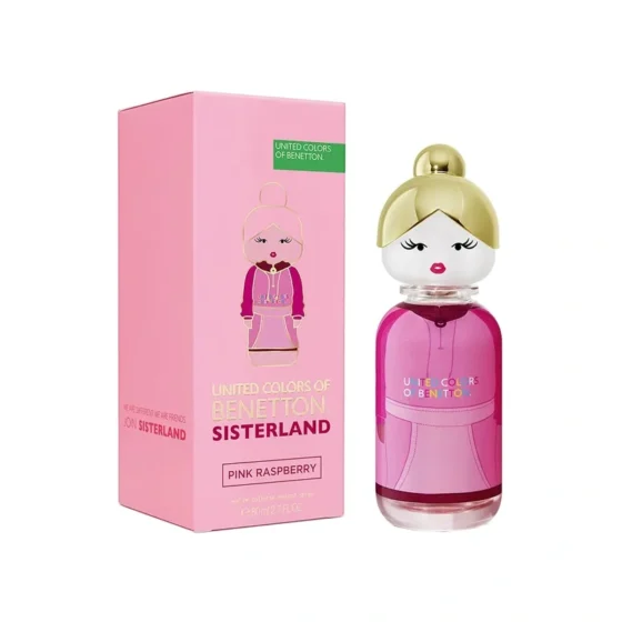 Perfume Feminino Benetton Sisterland Pink Raspberry EDT 80 ml