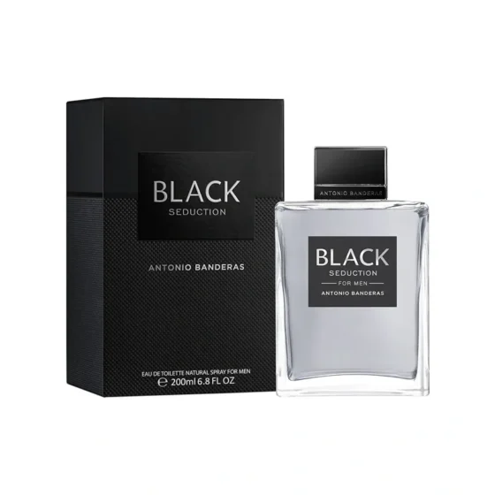 Perfume Masculino Antonio Banderas Black Sedution EDT 200 ml