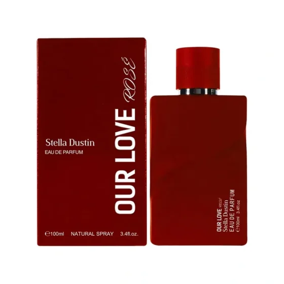 Perfume Feminino Stella Dustin Our Love Rose EDP 100 ml
