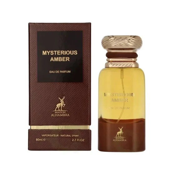 Perfume Unissex Maison Alhambra Mysterious Amber EDP 80ml