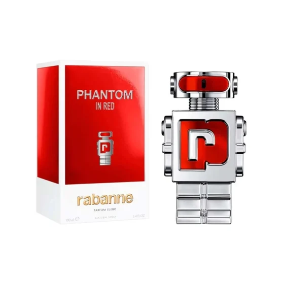 Perfume Masculino Paco Rabanne Phantom In Red Parfum Elixir 100ml