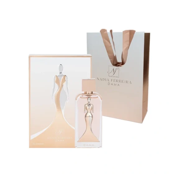 Perfume Feminino Nadia Ferreira Dama EDP 100 ml + Bolsa