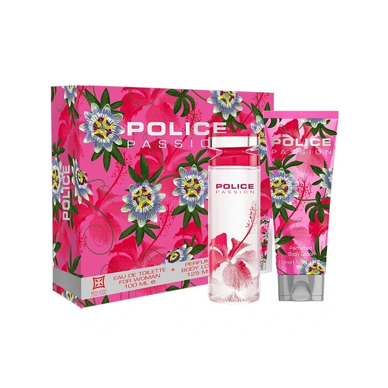 Kit Perfume Feminino POLICE Passion EDT 100 ml + Loção Corporal 125 ml