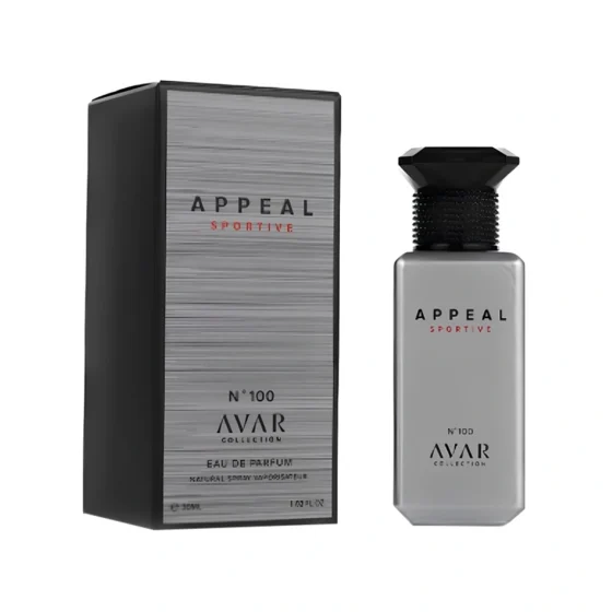 Perfume Masculino Avar Collection Appeal Sport N°100 EDP 30 ml