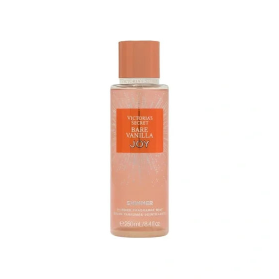 Colônia Spray Feminino Victoria's Secret Bare Vanilla Joy Shimmer Brume Parfumée 250 ml