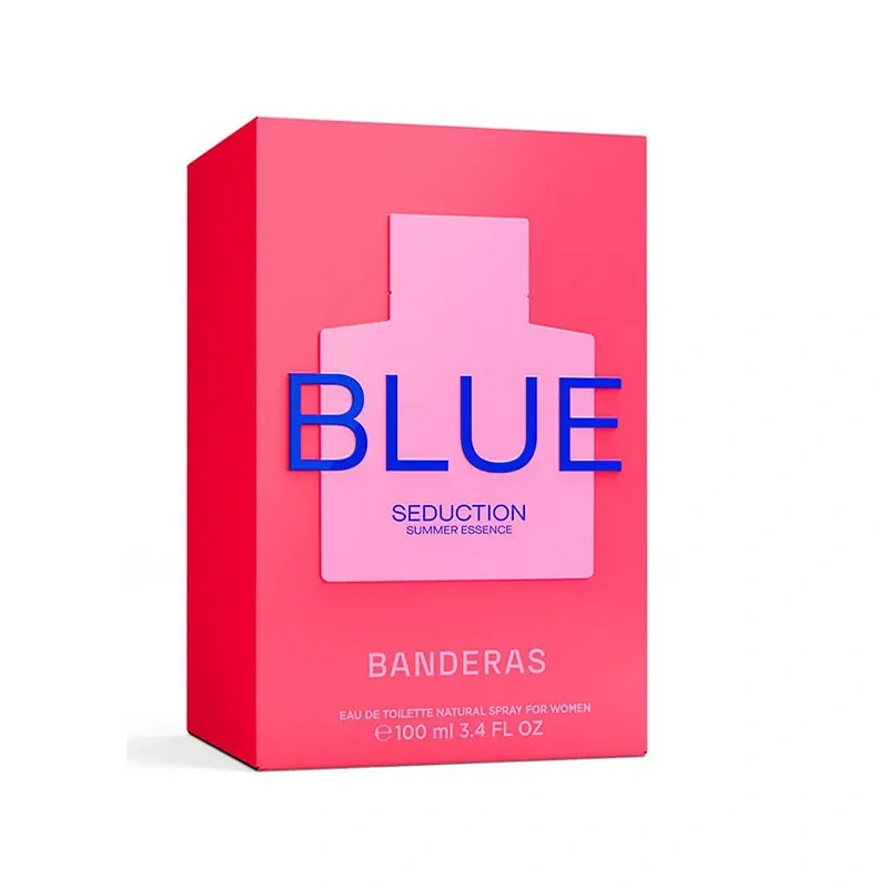 Perfume Feminino Antonio Banderas Blue Seduction Summer Essence EDT 100 ml - Imagem 3