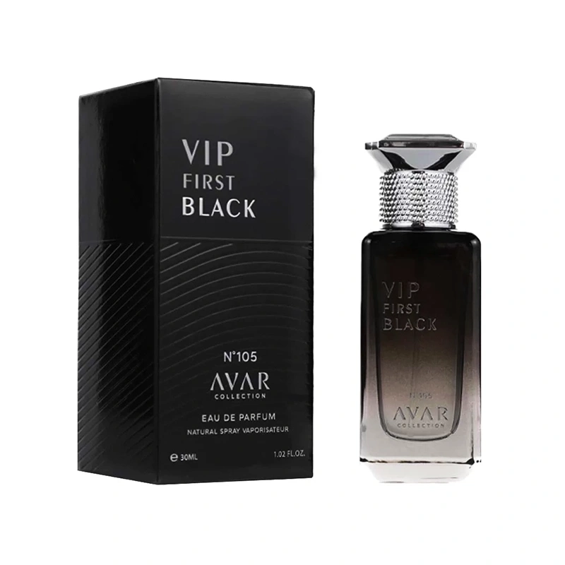 Perfume Masculino Avar Collection Vip First Black N°105 EDP 30 ml