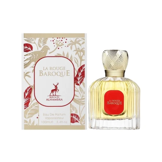 Perfume Feminino Maison Alhambra La Rouge Baroque EDP 100 ml (Frasco Danificado)