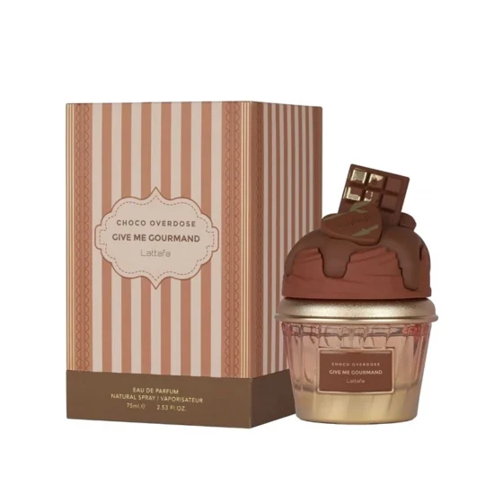 Perfume Feminino Lattafa Give Me Gourmand Choco Overdose EDP 75 ml