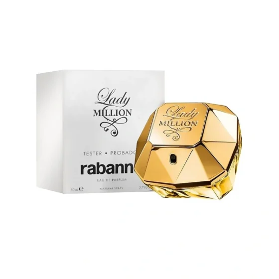 Perfume Tester Feminino Paco Rabanne Lady Million EDP 80 ml