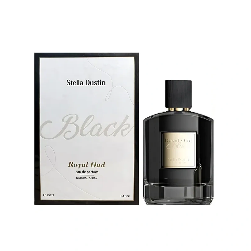 Perfume Masculino Stella Dustin Royal Oud Black EDP 100 ml