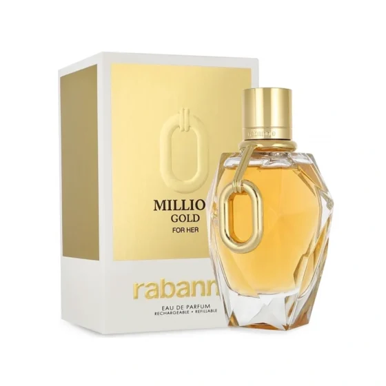 Perfume Feminino Rabanne Million Gold For Her EDP 50 ml
