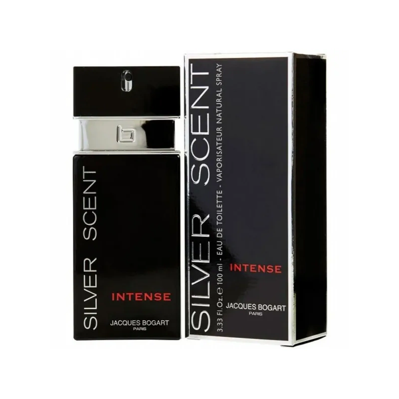 Perfume Masculino Jacques Bogart Silver Scent Intense EDT 100 ml
