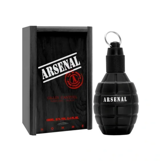 Perfume Masculino Gilles Cantuel Arsenal Black EDP 100 ml